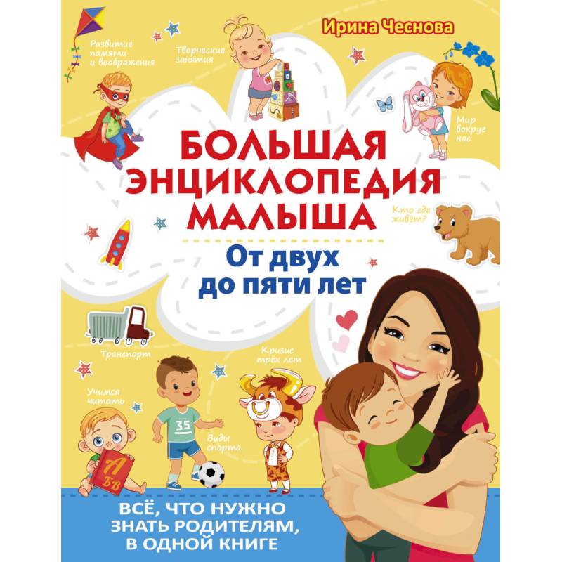 Большая энциклопедия малыша.  От двух до пяти лет.  Всё, что нужно родителям, в одной книге Большая энциклопедия малыша.  От двух до пяти лет.  Всё, что нужно родителям, в одной книге