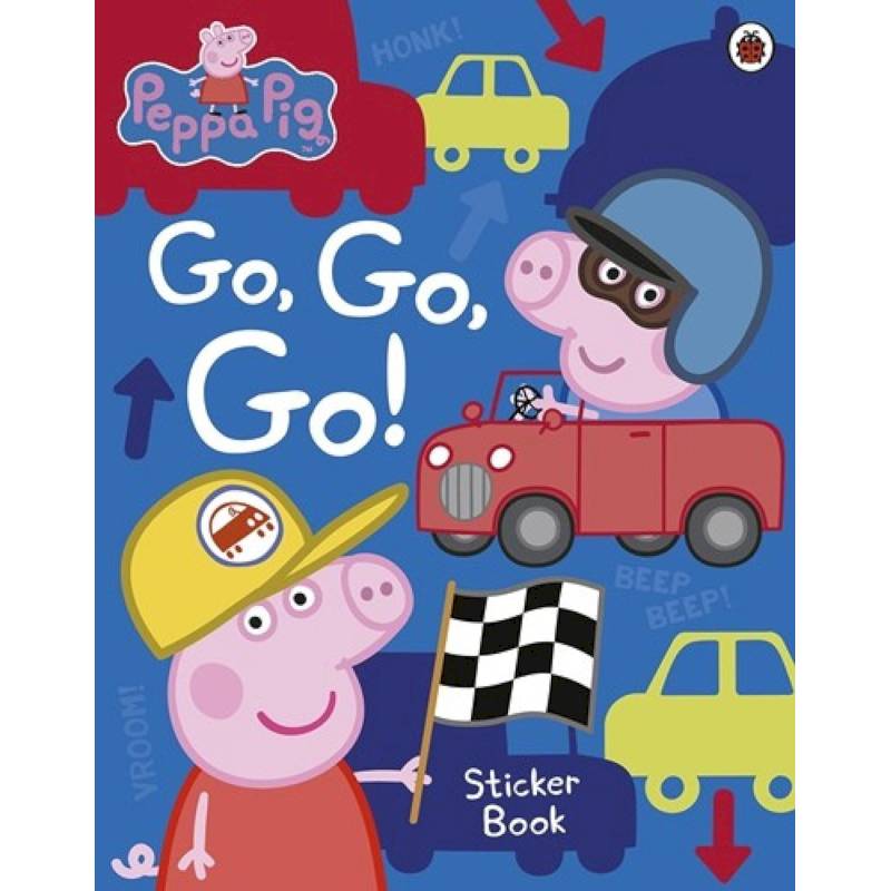 Peppa Pig: Go, Go, Go!: Vehicles Sticker Book