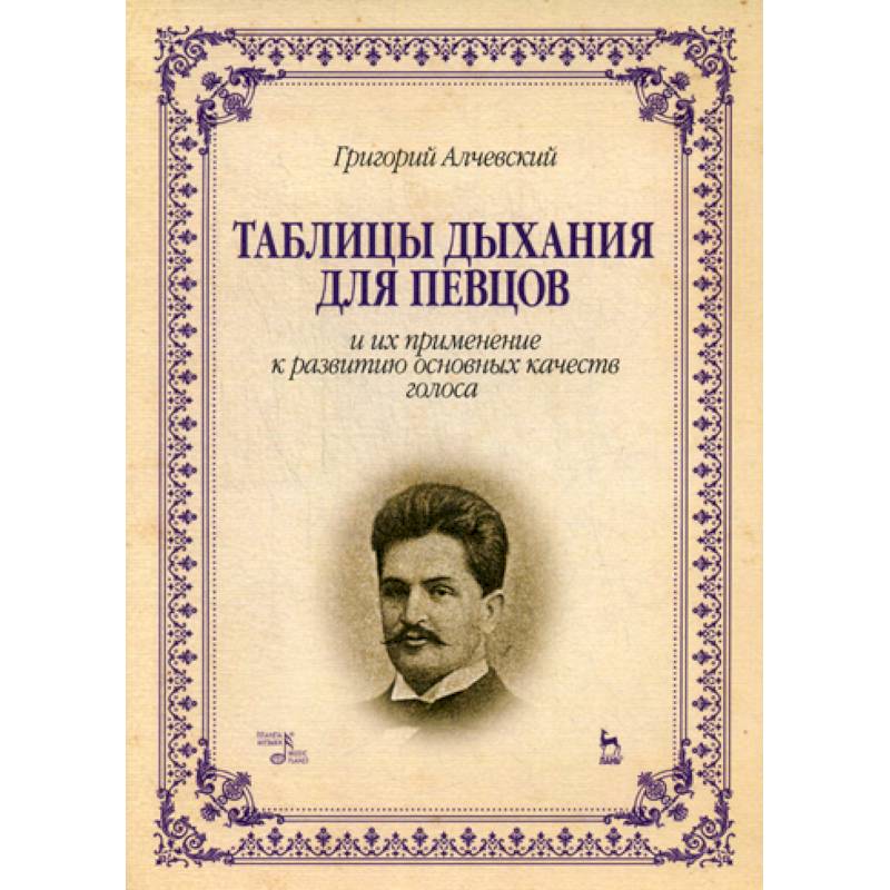 Таблицы дыхания для певцов и их применение к развитию основных качеств голоса