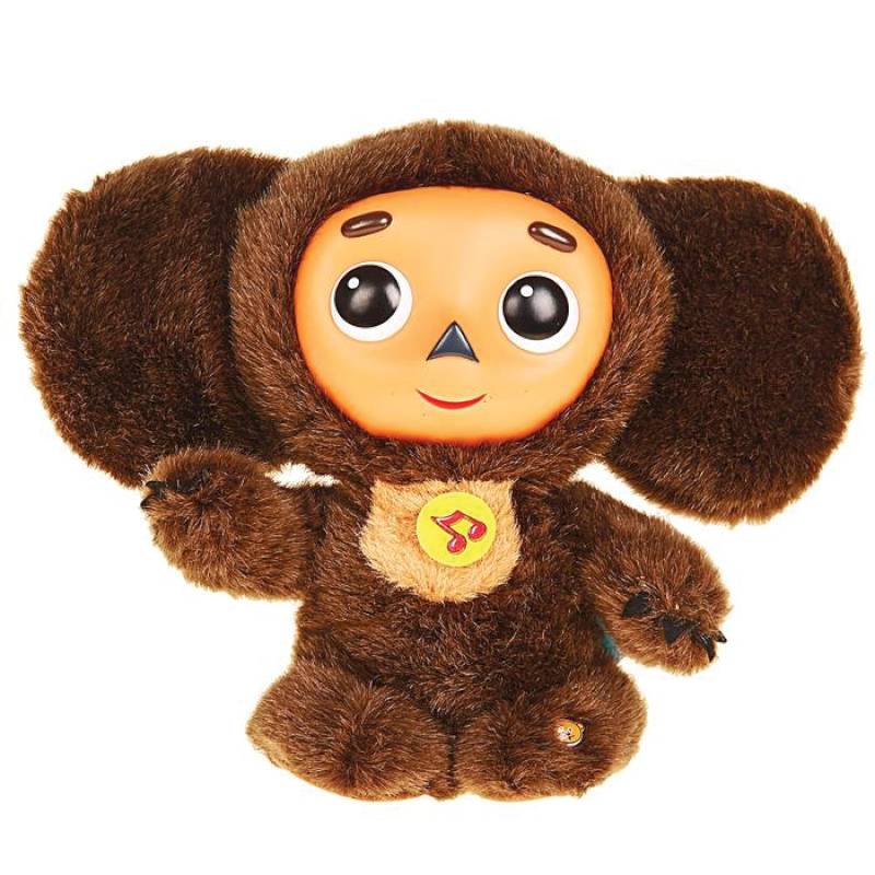 Мягкая музыкальная игрушка «Чебурашка», 20 см