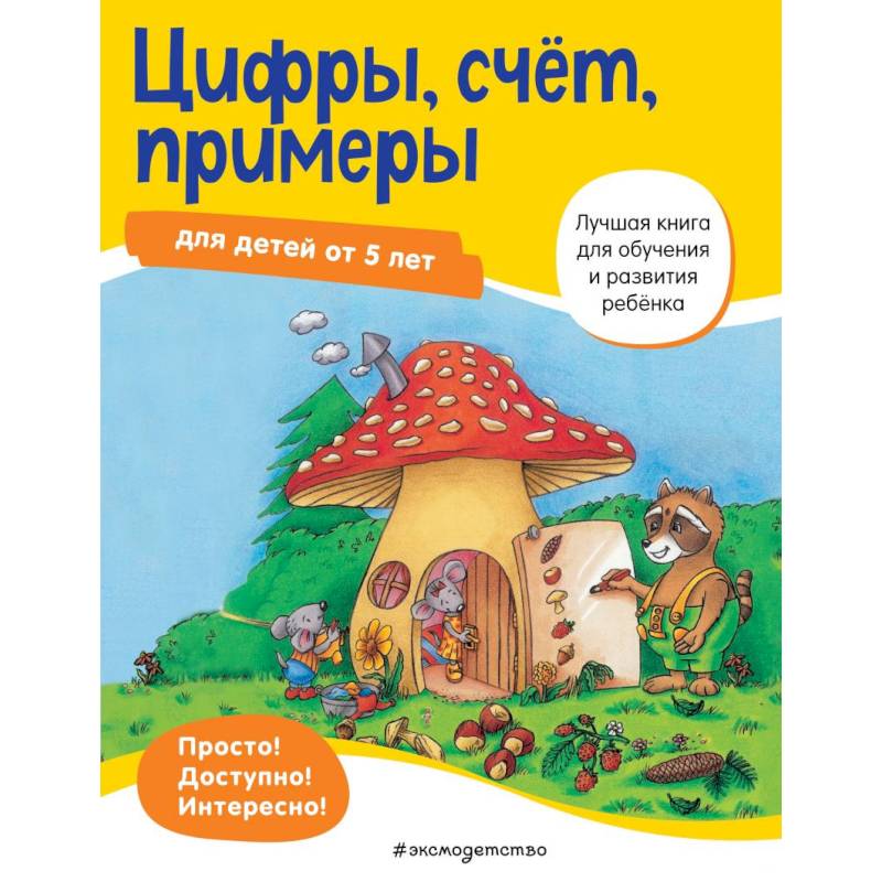 Цифры, счет, примеры: для детей от 5 лет Цифры, счет, примеры: для детей от 5 лет