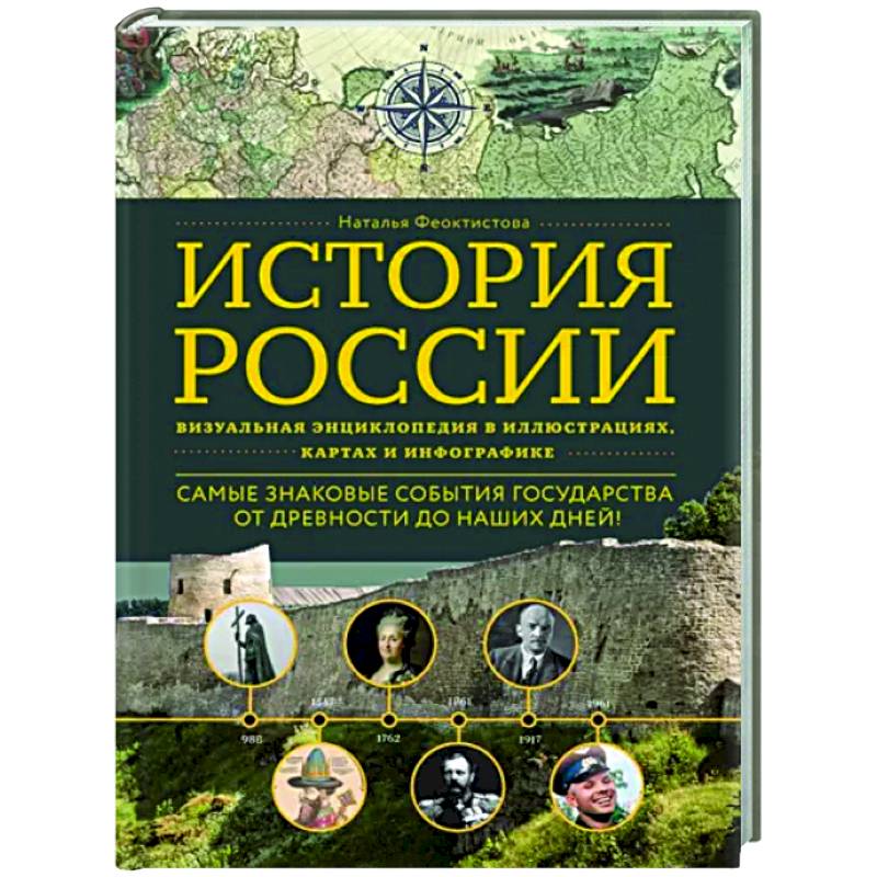 История России. Визуальная энциклопедия в иллюстрациях, картах и инфографике История России. Визуальная энциклопедия в иллюстрациях, картах и инфографике