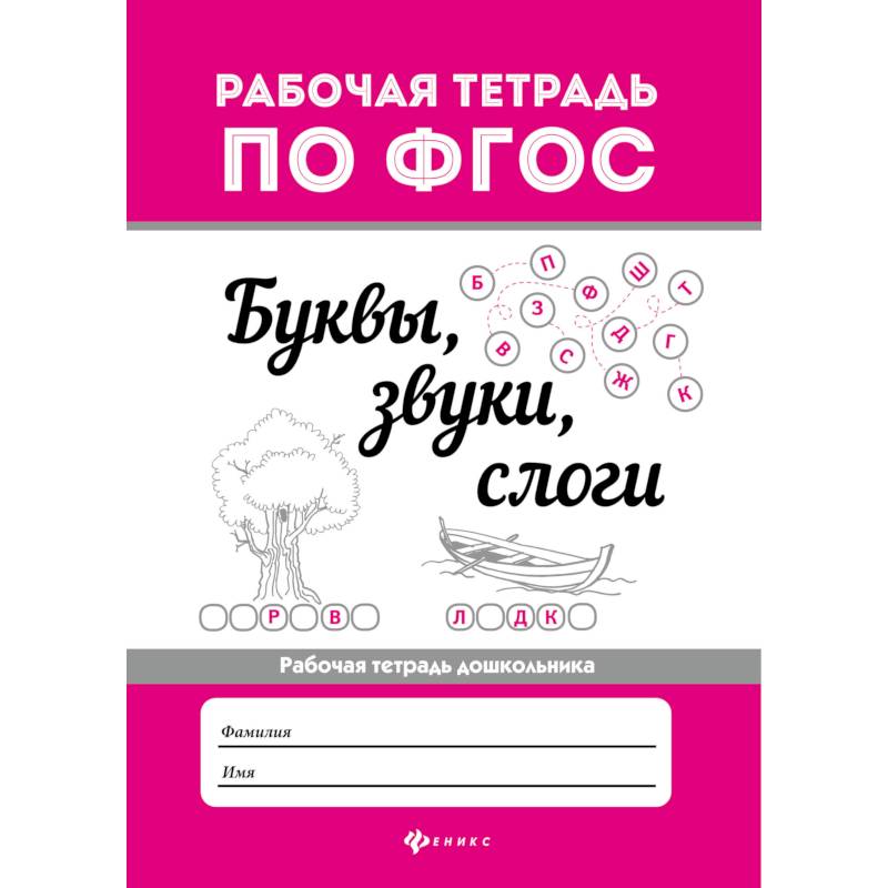 Буквы, звуки, слоги. Рабочая тетрадь дошкольника. ФГОС Буквы, звуки, слоги. Рабочая тетрадь дошкольника. ФГОС