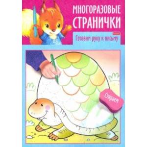 Многоразовые странички. Готовим руку к письму Многоразовые странички. Готовим руку к письму
