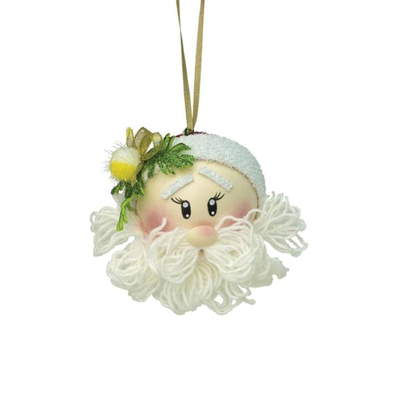 Новогодний шар из фоамирана «Дед Мороз» Новогодний шар из фоамирана «Дед Мороз»