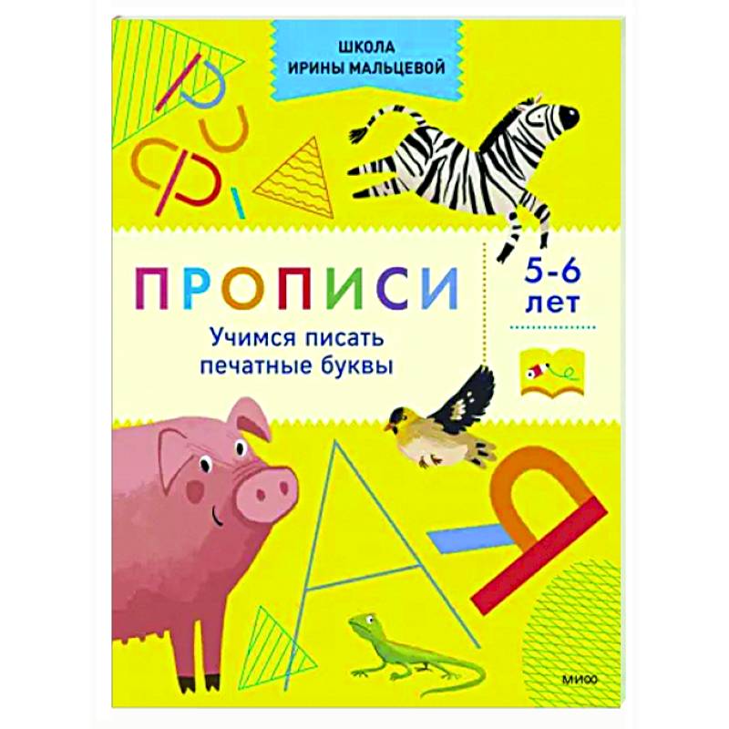 Прописи. Учимся писать печатные буквы. 5-6 лет Прописи. Учимся писать печатные буквы. 5-6 лет