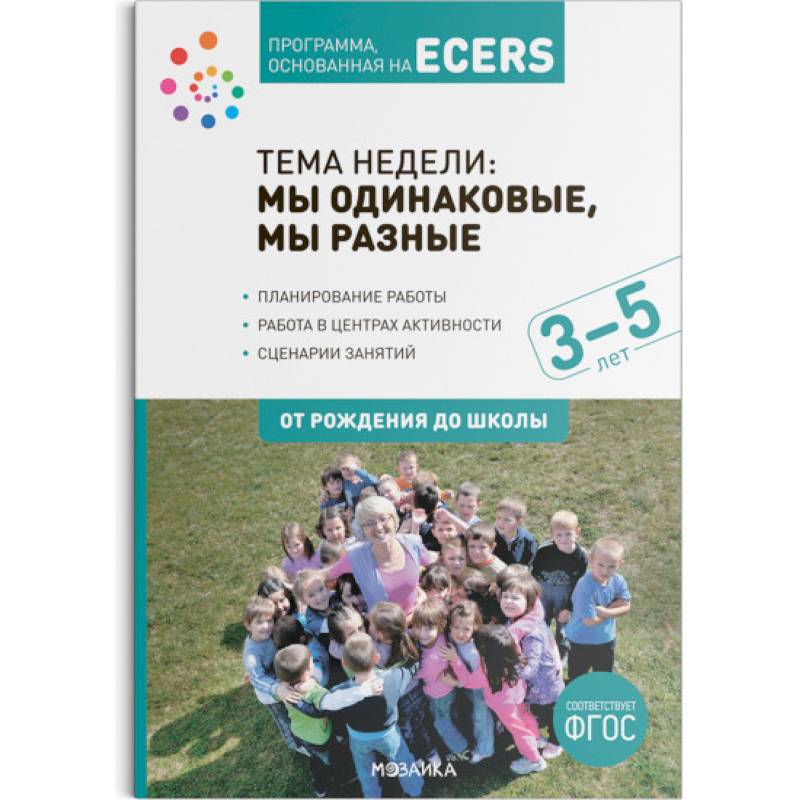 Программа, основанная на ECERS. Тема недели. Мы одинаковые, мы разные Программа, основанная на ECERS. Тема недели. Мы одинаковые, мы разные