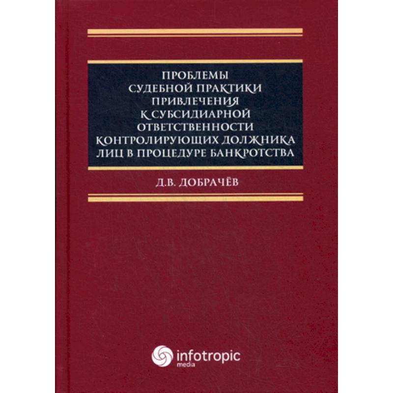 Субсидиарная ответственность судебная практика. Проблемы судебной практики. субсидиарная ответственность книги. лотфуллин субсидиарная ответственность. субсидиарная ответственность это.