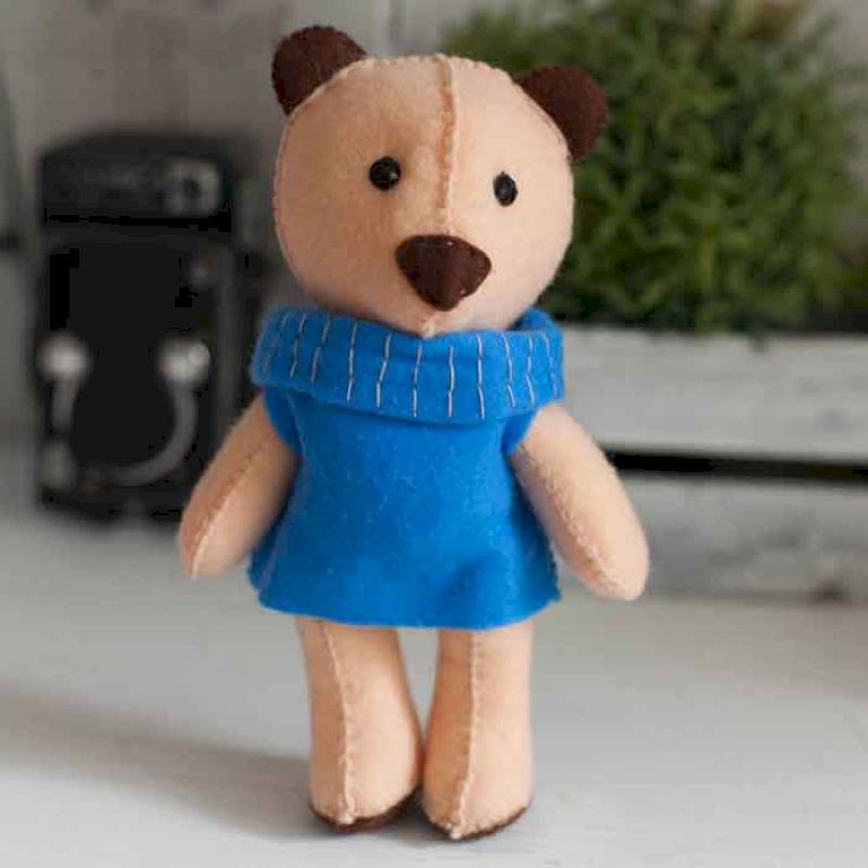 Игрушка из фетра, набор для творчества 'Мишка' Игрушка из фетра, набор для творчества 'Мишка'