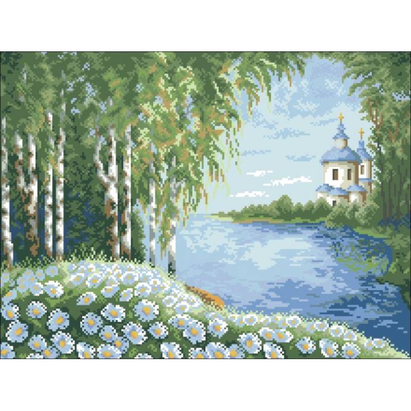 Набор для вышивания крестом № S8263 59x46 см Набор для вышивания крестом № S8263 59x46 см