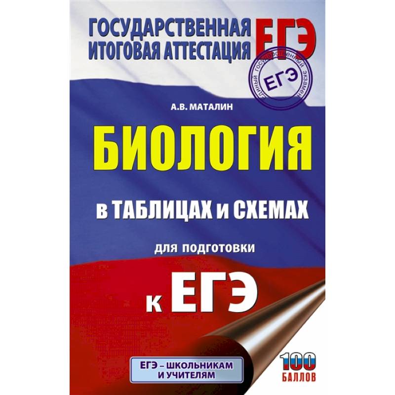 Биология в таблицах и схемах для подготовки к ЕГЭ Биология в таблицах и схемах для подготовки к ЕГЭ