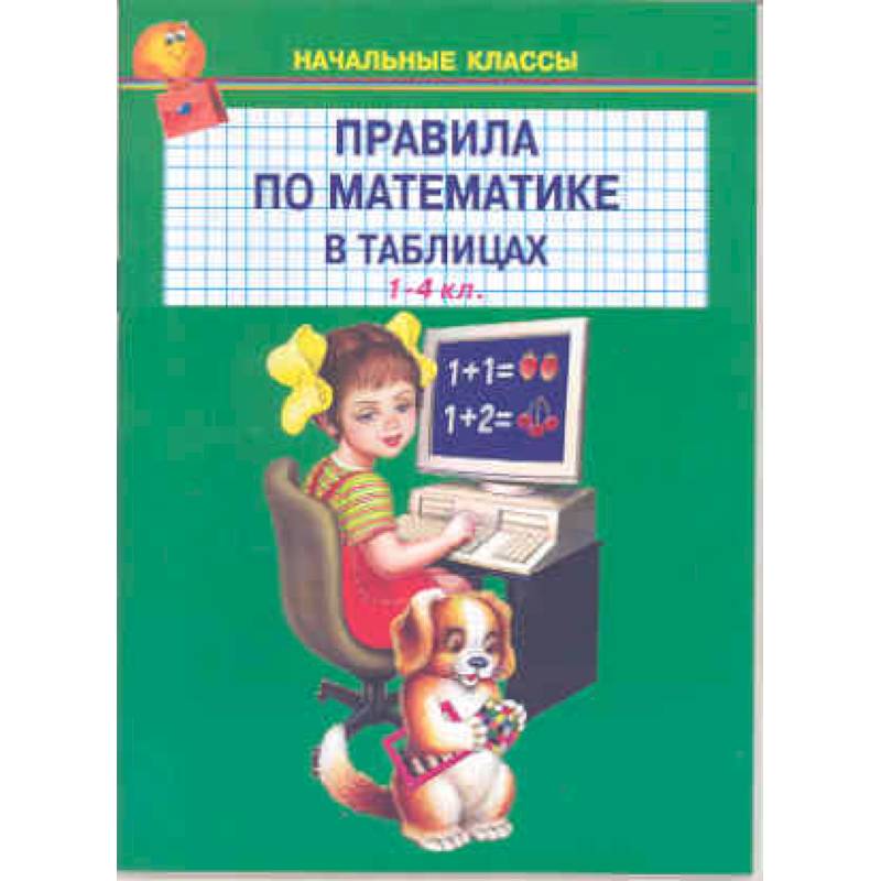 Правила по математике в таблицах. 1-4 классы Правила по математике в таблицах. 1-4 классы