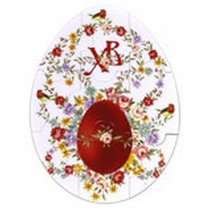 Магнитный пазл-яйцо 'ХВ. Яйцо в цветах'