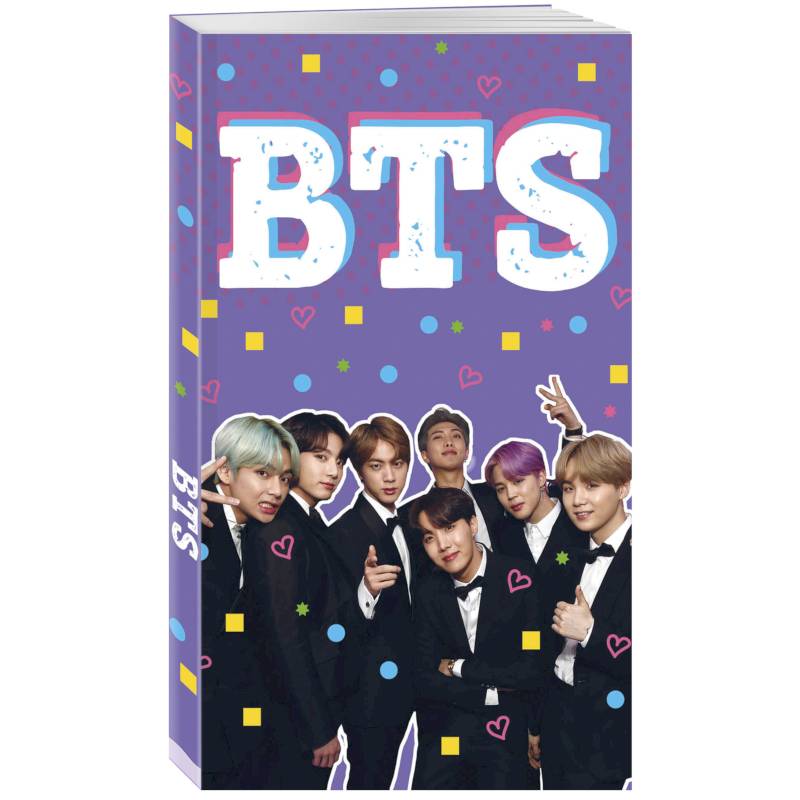 Блокнот BTS. Твой яркий проводник в корейскую культуру! (формат А5, мягкая обложка) Блокнот BTS. Твой яркий проводник в корейскую культуру! (формат А5, мягкая обложка)
