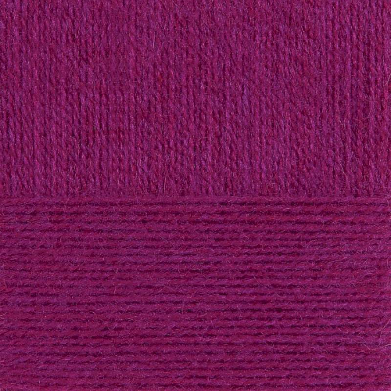 Ангорская тёплая. Цвет 40-Цикламен. 5x100г Ангорская тёплая. Цвет 40-Цикламен. 5x100г