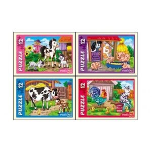 Пазлы 'Ферма', 12 элементов Пазлы 'Ферма', 12 элементов