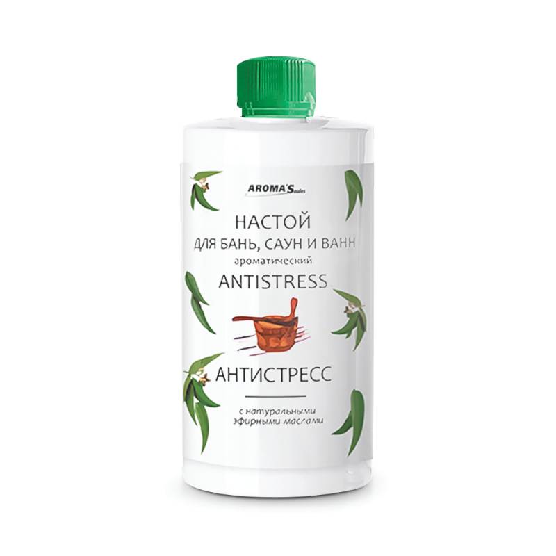Настой ароматический для бань, саун и ванн ' Антистресс', 400 мл