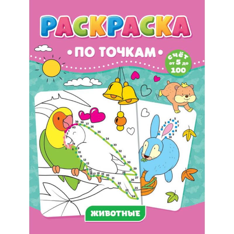 РАСКРАСКА ПО ТОЧКАМ. ЖИВОТНЫЕ РАСКРАСКА ПО ТОЧКАМ. ЖИВОТНЫЕ