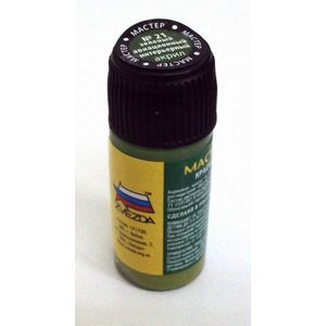 Краска зеленая авиационная интерьерная (мастер акрил)