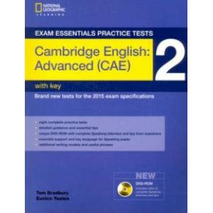 Exam Essentials: Cambr Adv Pract Test 2 w/key +DVD