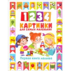 1234 картинки для самых маленьких. Первая книга малыша 1234 картинки для самых маленьких. Первая книга малыша