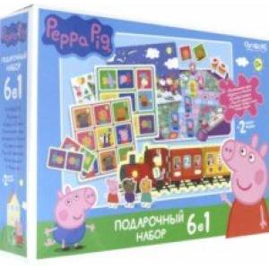 Свинка Пеппа. Набор 6 в1 . Учиться весело! (05378)
