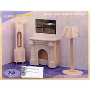 Сборная модель 'Часы с лампой'