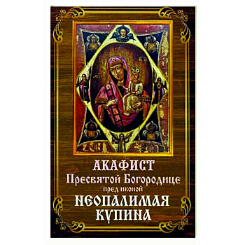 Акафист Пресвятой Богородице Неопалимая Купина Акафист Пресвятой Богородице Неопалимая Купина