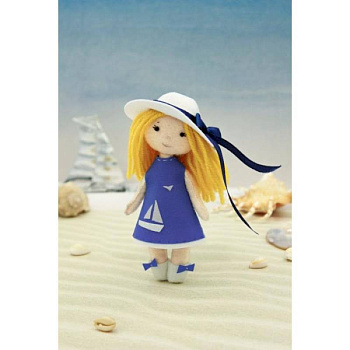 Набор для создания куклы из фетра Серия «Подружки» «Малышка Софи», 15 см Набор для создания куклы из фетра Серия «Подружки» «Малышка Софи», 15 см