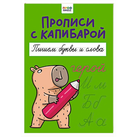 Письмо, мелкая моторика, книга Пишем буквы и слова купить по скидке