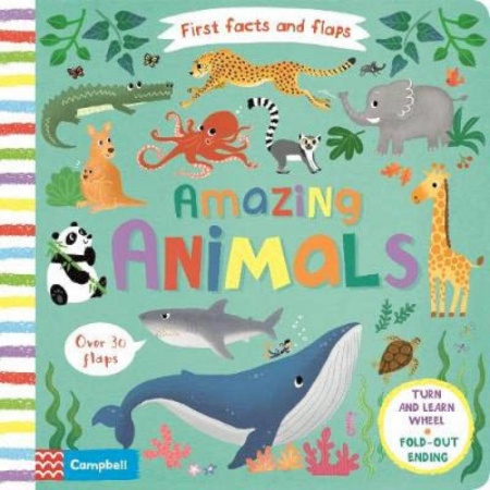 Литература на иностранном языке для детей, книга Amazing Animals купить по скидке