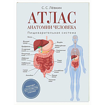 Атлас анатомии человека. Пищеварительная система