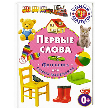 Первые слова. Фотокнига для самых маленьких Первые слова. Фотокнига для самых маленьких