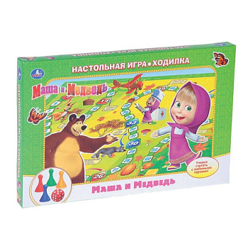 Настольная игра 'Маша и Медведь' Настольная игра 'Маша и Медведь'