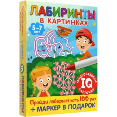 Книги для дошкольников (4-6 лет), книга Лабиринты в картинках. Для детей 5-7 лет купить по скидке