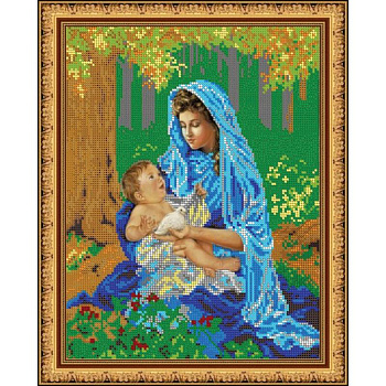 «Светлица» набор для вышивания бисером №455 «Мамина радость» бисер Чехия 24x30 см «Светлица» набор для вышивания бисером №455 «Мамина радость» бисер Чехия 24x30 см