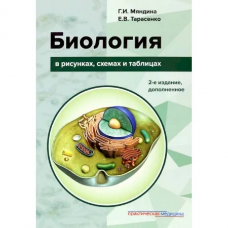 Биология, книга Биология в рисунках, схемах и таблицах. Учебное пособие купить по скидке