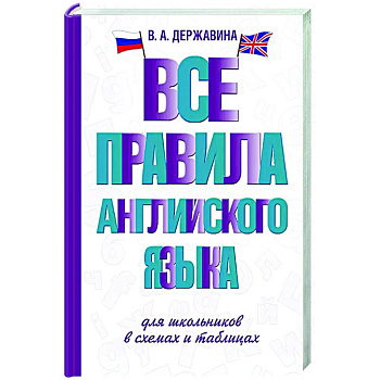Все правила английского языка для школьников в схемах и таблицах Все правила английского языка для школьников в схемах и таблицах