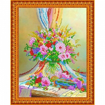 «Светлица» набор для вышивания бисером №275 «Вдохновение» бисер Чехия 30x24 см «Светлица» набор для вышивания бисером №275 «Вдохновение» бисер Чехия 30x24 см