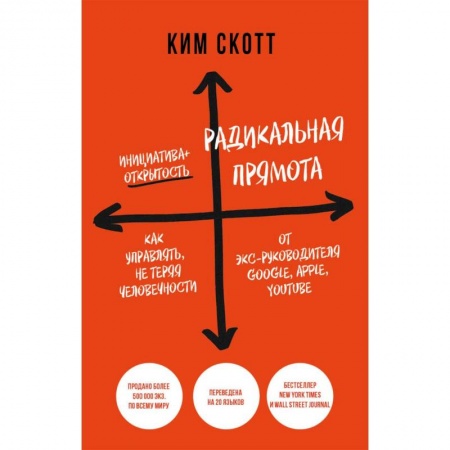 Управленческие решения, книга Радикальная прямота. Как управлять не теряя человечности купить по скидке