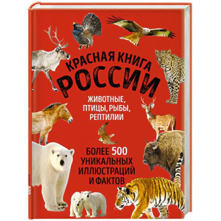 Природоведение. Окружающий мир, книга Красная книга России. Большой формат. Более 500 уникальных иллюстраций и фактов купить по скидке