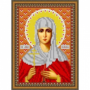 «Светлица» набор для вышивания бисером 8707М «Св.Мученица Клавдия» бисер Чехия 12x16 см «Светлица» набор для вышивания бисером 8707М «Св.Мученица Клавдия» бисер Чехия 12x16 см