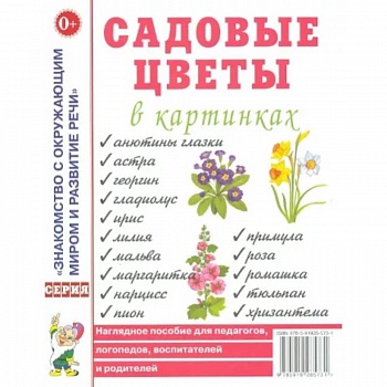 Садовые цветы в картинках
