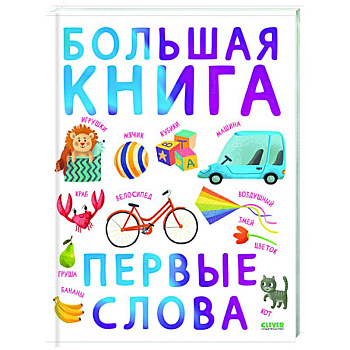 Первые книжки малыша. Большая книга. Первые слова Первые книжки малыша. Большая книга. Первые слова