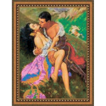 «Светлица» набор для вышивания бисером №282 «Встреча» бисер Чехия 24x30см