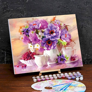 Картина по номерам на холсте с подрамником «Натюрморт» 40x50 см