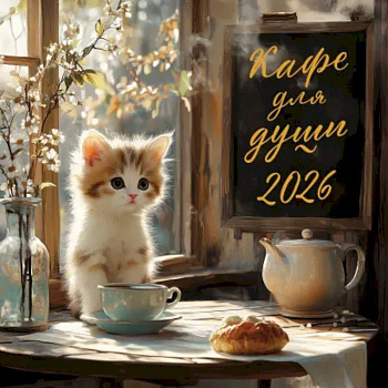 Кафе для души. Календарь настенный на 2026 год
