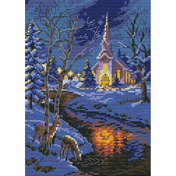 Набор для вышивания крестом № S8144, 38x30 см